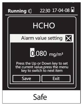 Temtop Air Quality Detector Operation 15