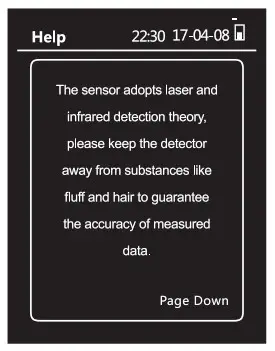 Temtop Air Quality Detector Operation 21