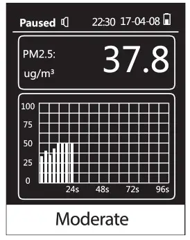 Temtop Air Quality Detector Operation 5