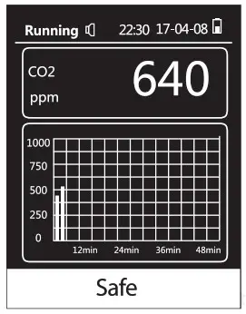 Temtop Air Quality Detector Operation 9