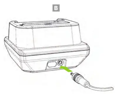 KOAMTAC XCover Pro Charging Cradle Mini - fig 1
