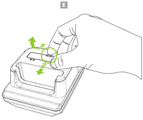KOAMTAC XCover Pro Charging Cradle Mini - fig 3