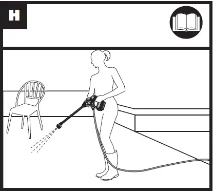 Worx WG620E Portable Power Cleaner Water Sprayer 16