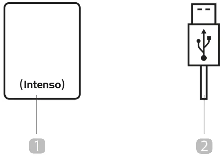 Intenso PowerBank Q10000 - OVERVIEW