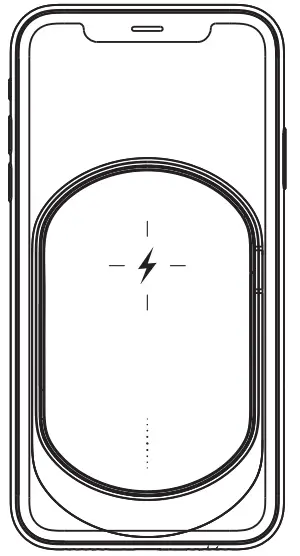 Shenzhen I Link Technology WP26 Magnetic Wireless Car Charger - charging 2