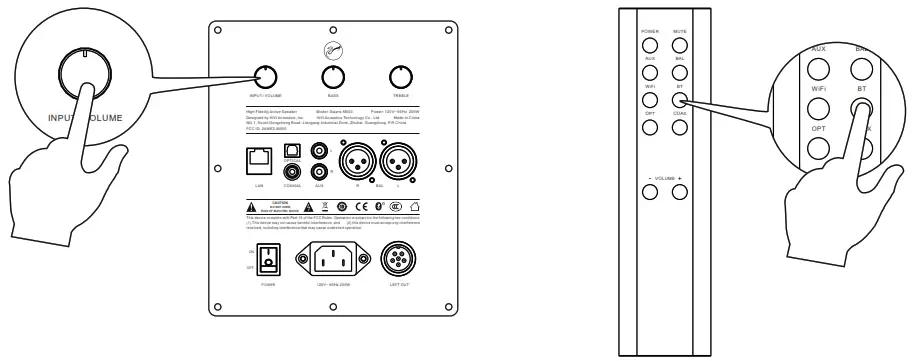 SWANS M500 High Fidelity Active Speaker - bt
