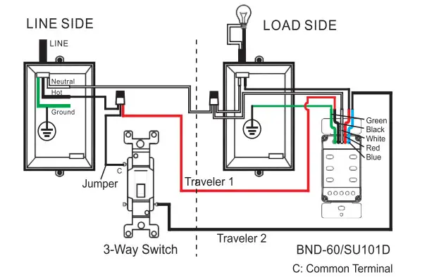 BN-LINK SU101d 7 Days In Wall Digital Timer Switch - figuire 4
