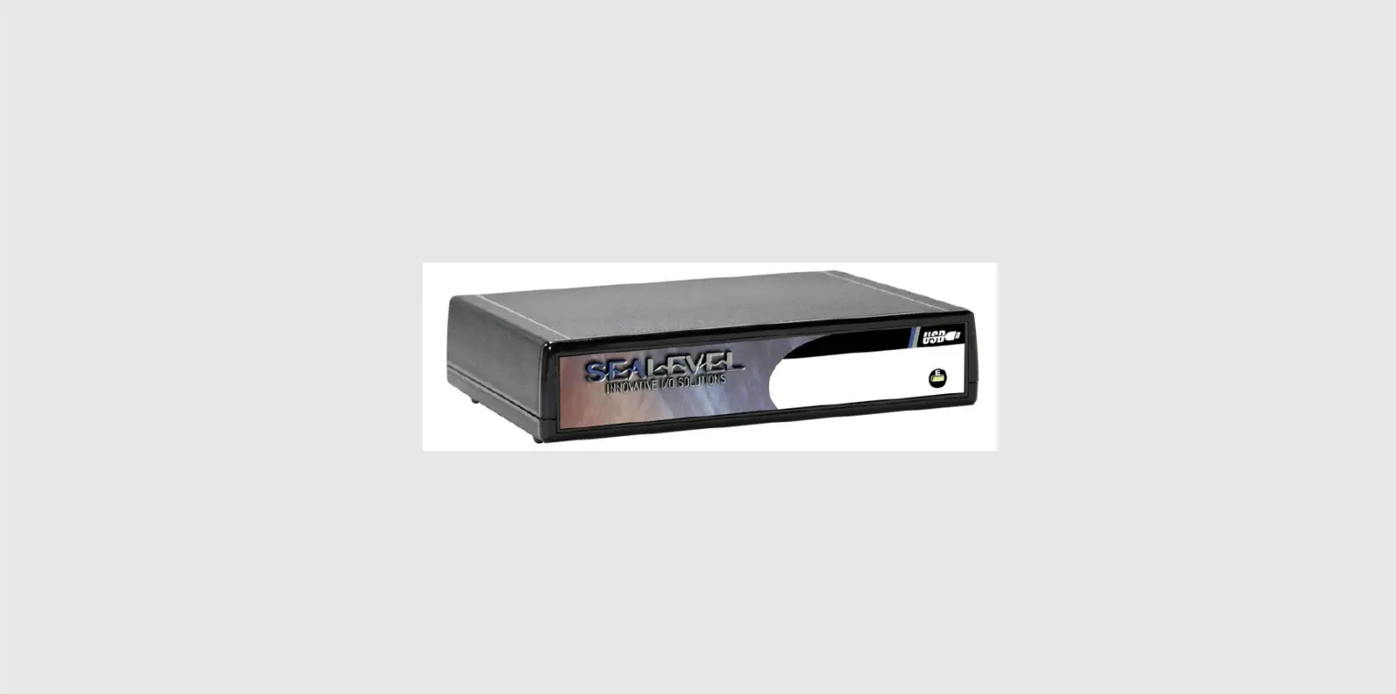 Sealevel Usb To 48 Channel Ttl Digital Interface Adapter User Manual