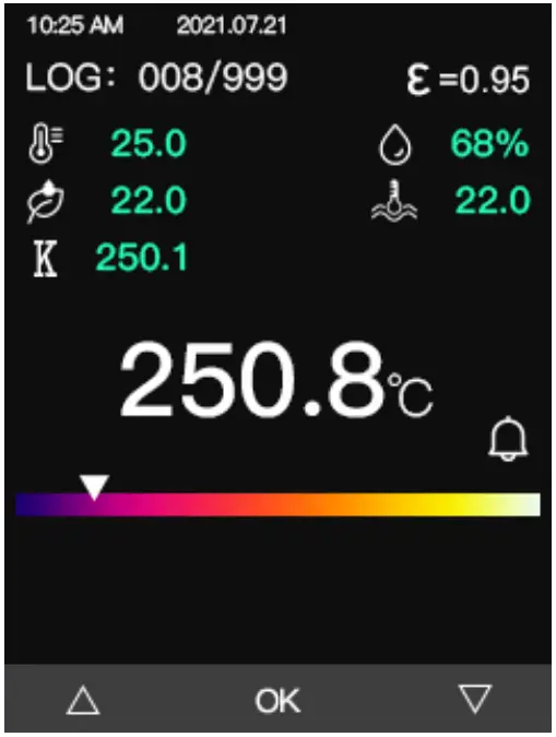 UNIT UT305A Infrared Thermometer - FIG 14