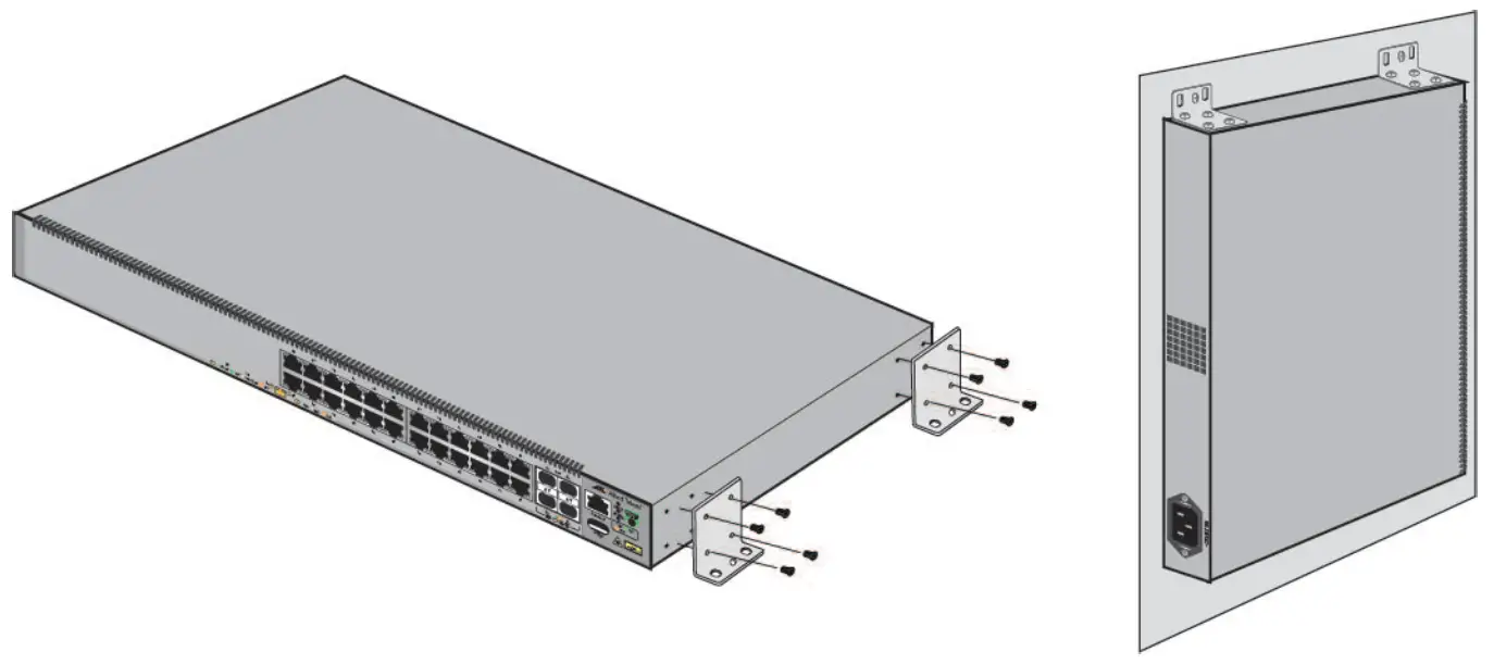 Allied Telesis x530 Multi-Gigabit Layer 3 Ethernet Switches - attach two