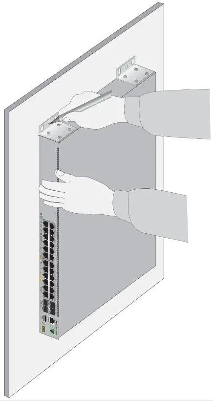 Allied Telesis x530 Multi-Gigabit Layer 3 Ethernet Switches - b rackets