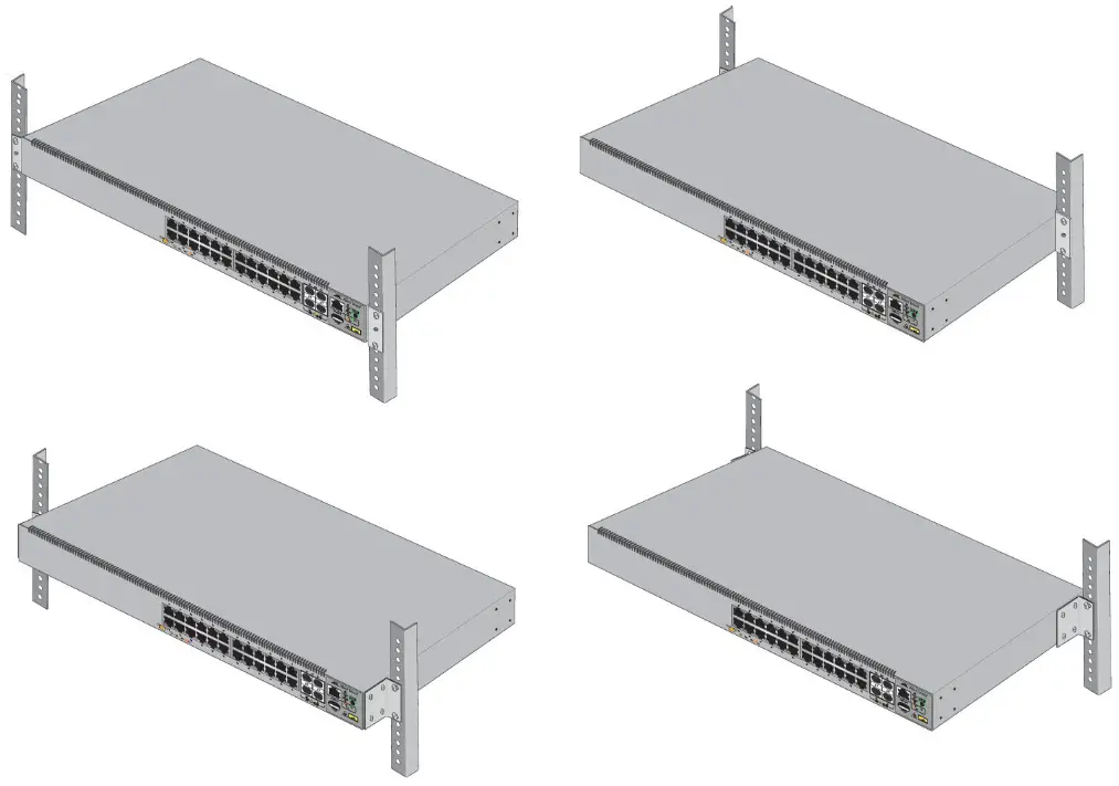 Allied Telesis x530 Multi-Gigabit Layer 3 Ethernet Switches - brackets