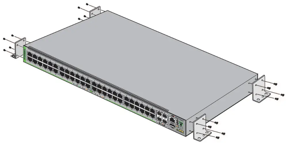 Allied Telesis x530 Multi-Gigabit Layer 3 Ethernet Switches - four Brackets