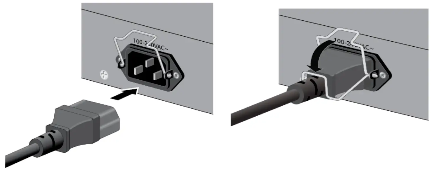 Allied Telesis x530 Multi-Gigabit Layer 3 Ethernet Switches - power cord1