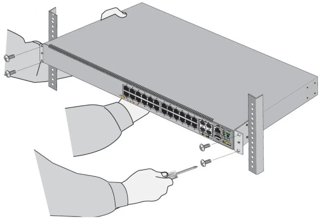 Allied Telesis x530 Multi-Gigabit Layer 3 Ethernet Switches - standard equipment