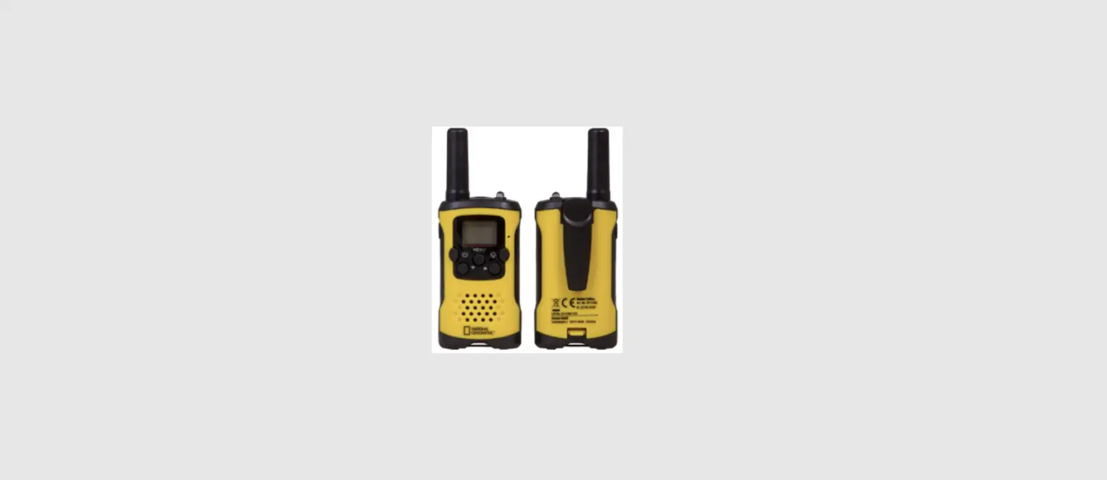 National Geographic 9111400 Walkie Talkies User Manual National Geographic 9111400 Walkie Talkies User Manual