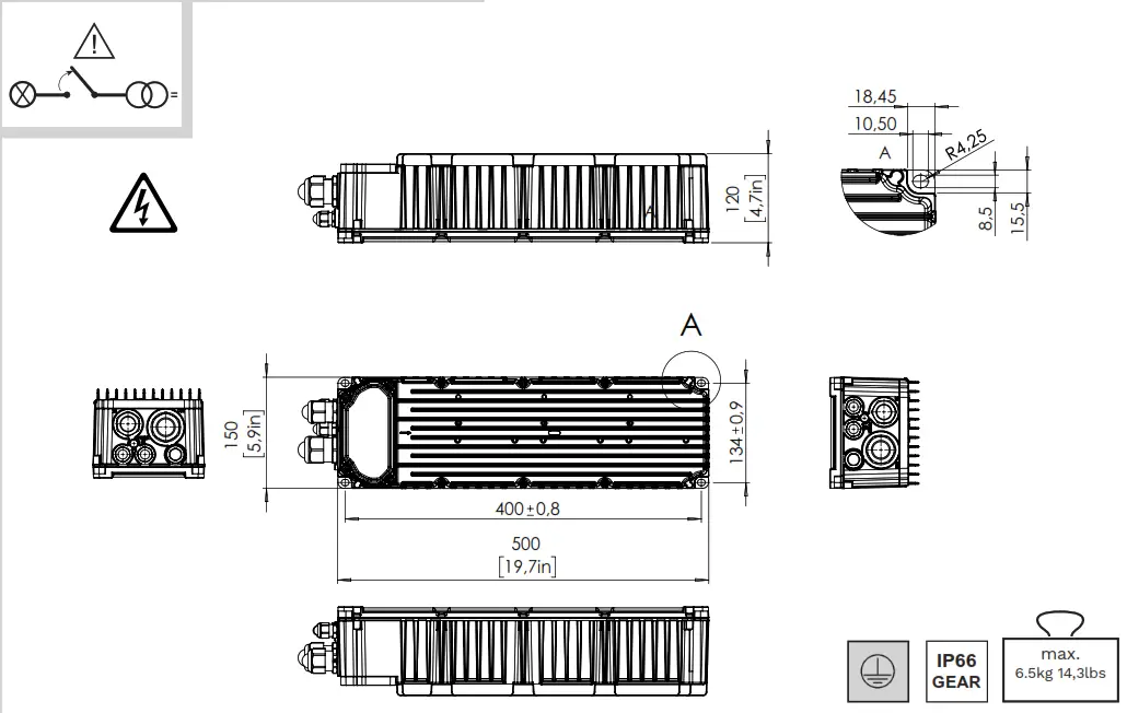 Schreder Ecoblast 3 LED Solution for Sports Lightning - fig 3