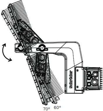 Schreder Ecoblast 3 LED Solution for Sports Lightning - fig 45