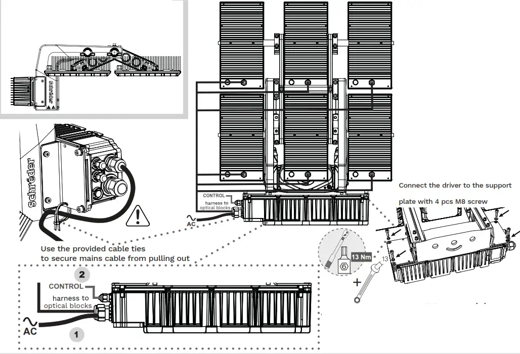 Schreder Ecoblast 3 LED Solution for Sports Lightning - fig 5