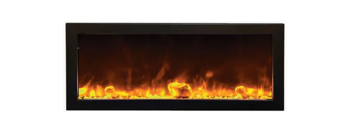 Bizhomart Slim42z 40 Inches Recessed And Wall Mounted Fireplaces Instructions