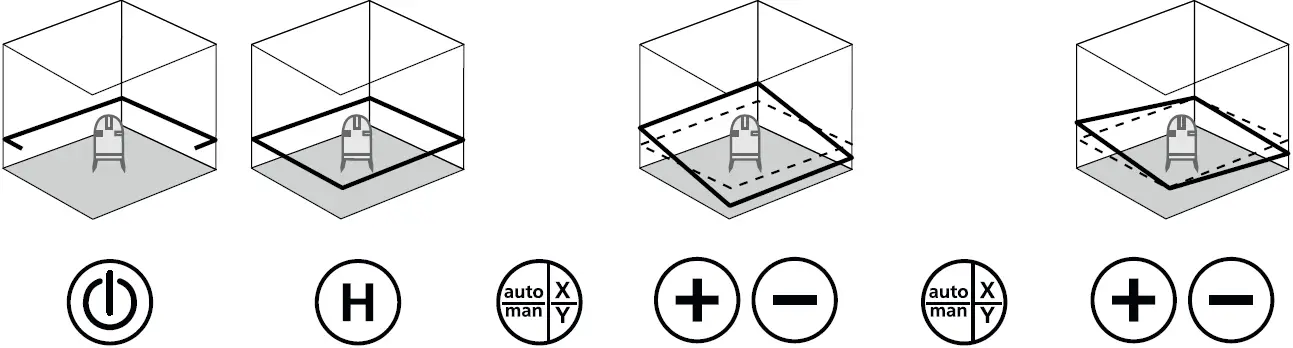 Laserliner PowerCross-Laser 8 S Line Laser Self-Levelling Range 14