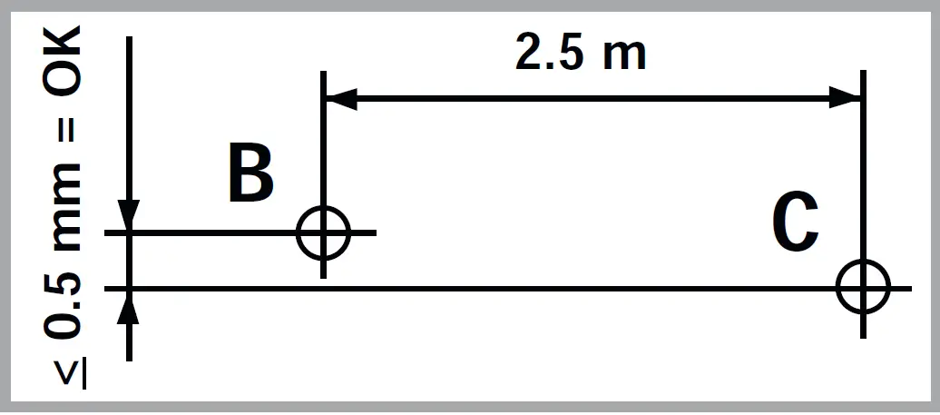 Laserliner PowerCross-Laser 8 S Line Laser Self-Levelling Range 24