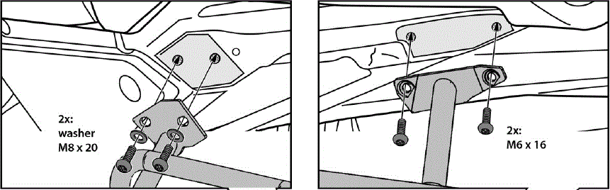 TOURATECH 09-373-6831-0 Stainless Steel Suitcase Holder fig 3