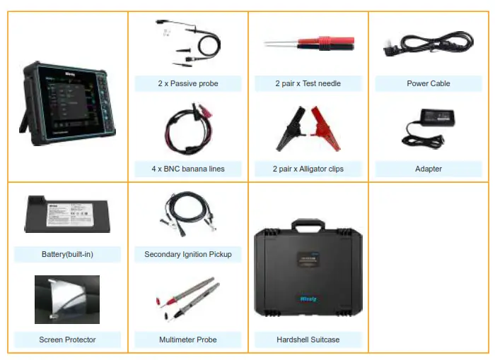 Micsig SATO1004 Automotive Tablet Oscilloscope - Master