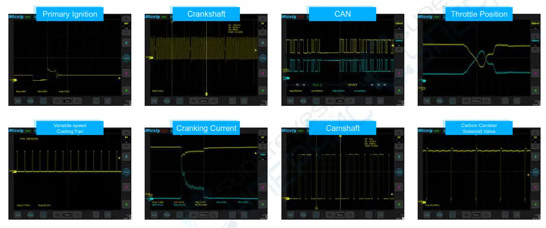 Micsig SATO1004 Automotive Tablet Oscilloscope - firmware