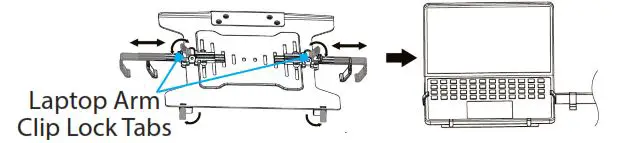 StarTech A2-LAPTOP-DESK-MOUNT Articulating Monitor Arm and Laptop Holder 15