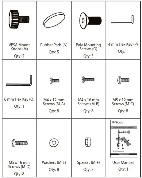 StarTech A2-LAPTOP-DESK-MOUNT Articulating Monitor Arm and Laptop Holder 4