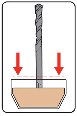 ozito RHD-1550 1500W Rotary Hammer Drill Kit - Figure 12