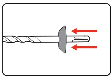 ozito RHD-1550 1500W Rotary Hammer Drill Kit - Figure 17
