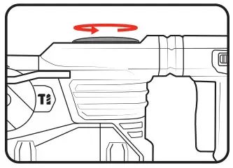 ozito RHD-1550 1500W Rotary Hammer Drill Kit - Figure 30