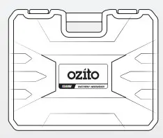 ozito RHD-1550 1500W Rotary Hammer Drill Kit - Figure 4