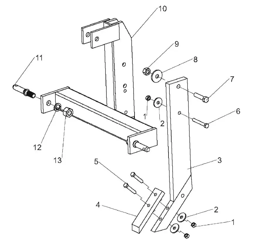 Braber Equipment BE-SS1RG Subsoiler fig (2)