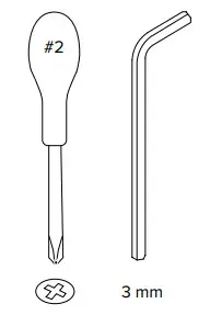 LUCMASCAPE ERDEN E6 LS3060 - Tools Required