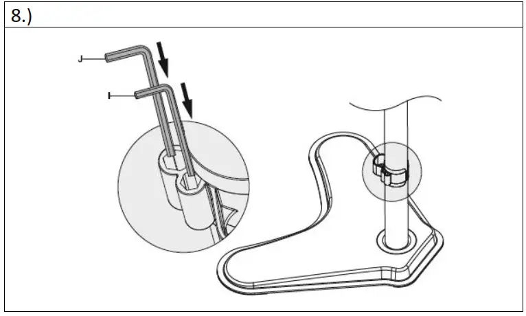 DIGITUS DA 90437 Universal Monitor Mount - Mounting Instruction 9