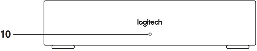 logitech Rally Plus -DISPLAY HUB 1