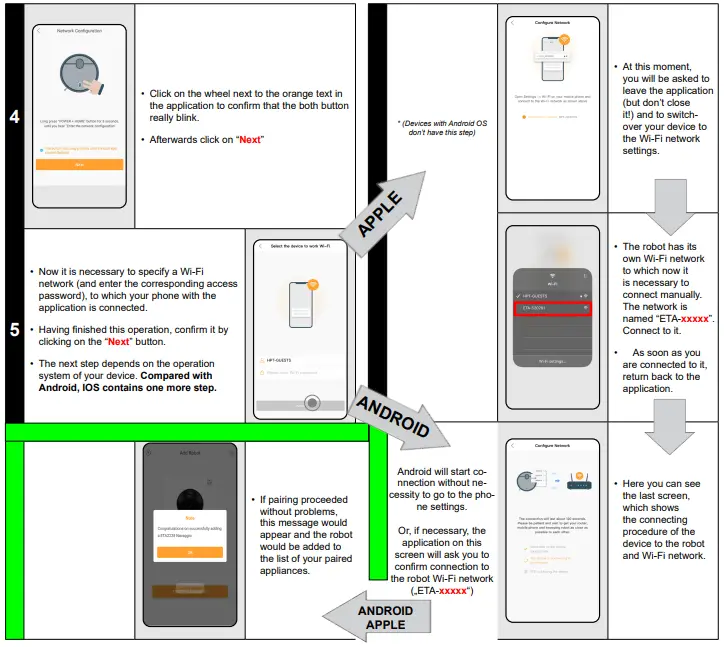 NAVAGGIO ETA222890000 Robot Vacuum Cleaner Black - app 12