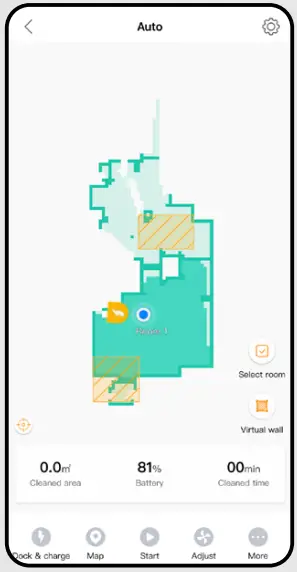 NAVAGGIO ETA222890000 Robot Vacuum Cleaner Black - app 15