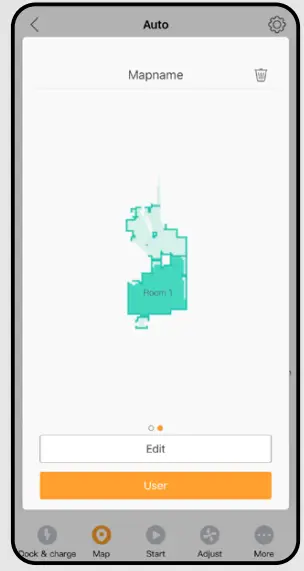 NAVAGGIO ETA222890000 Robot Vacuum Cleaner Black - app 16