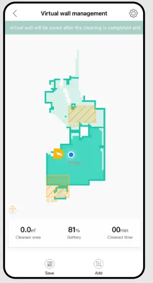 NAVAGGIO ETA222890000 Robot Vacuum Cleaner Black - app 17