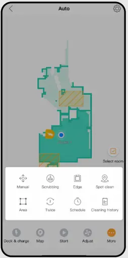 NAVAGGIO ETA222890000 Robot Vacuum Cleaner Black - app 22