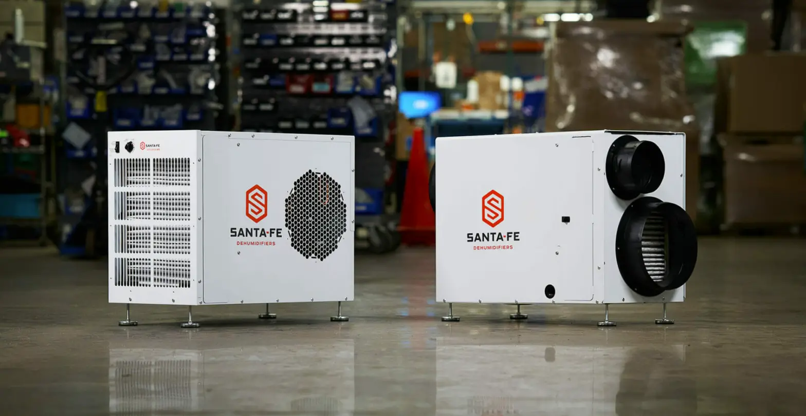 Santa-fe Dehumidifier Ultra120v Ultra Series Vertical Whole House Dehumidifier Instruction Manual