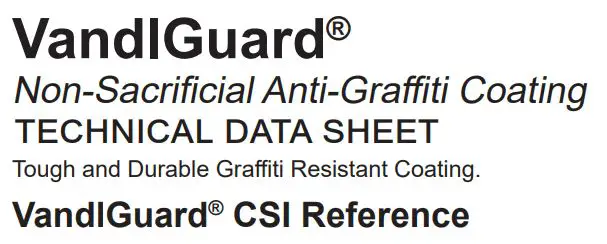VandleGuard Non-Sacrificial Anti-Graffiti Coating User Manual