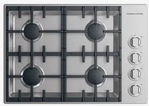 FISHER PAYKEL CDV2-304L N 30 Inch LPG Gas Cooktop