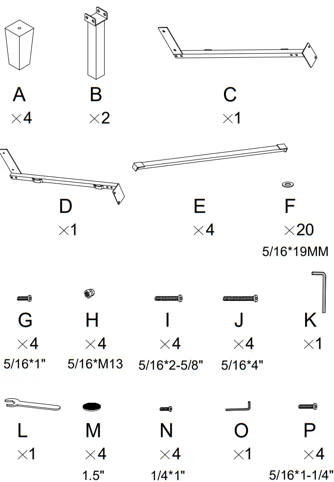 URTR HY02261Y 53 Inch Square Arm Sofa Fabric Upholstered Straight Loveseat Sofa Couch - Fig
