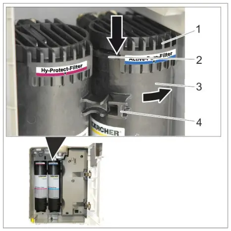 KARCHER WPD 200 Basic Water Dispenser - Insert filter