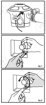 VonHaus 2500555 Concrete-Effect Square Gas Fire Pit-fig4